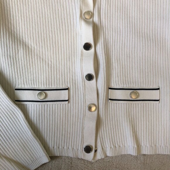 Jason Wu White Ladies Button Up Top - Picture 4 of 8